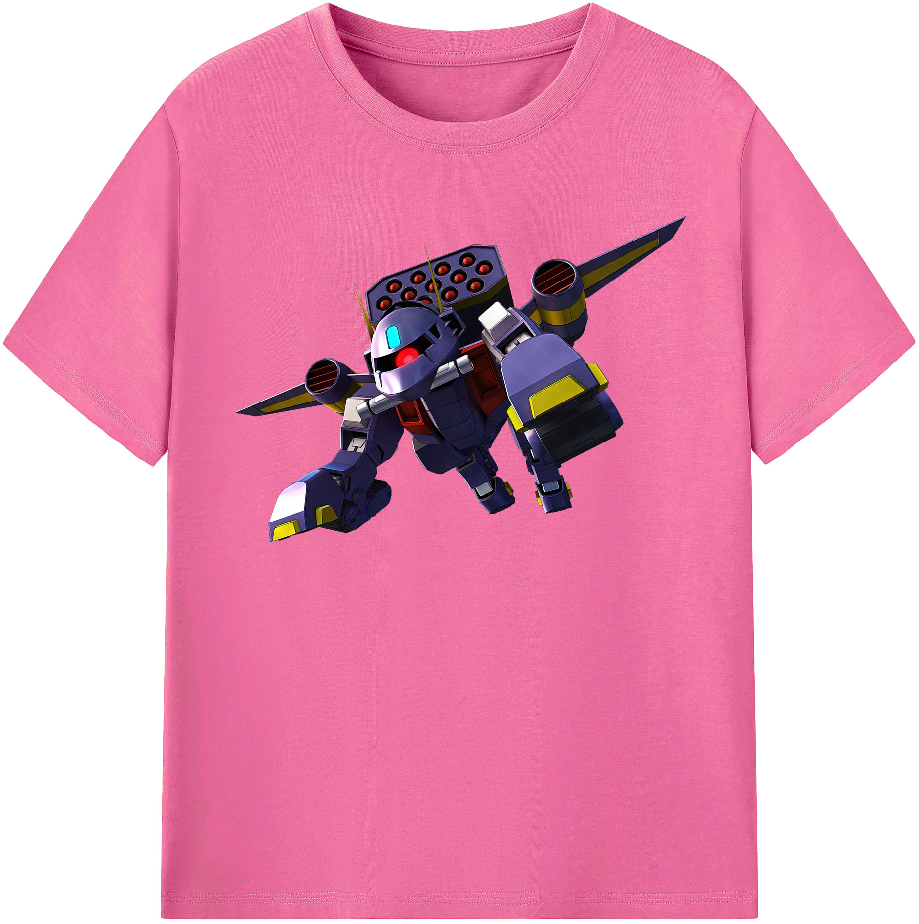 （画像用） 機動戦士ガンダム Mobile Suit Gundam レディースカジュアルプリントTシャツ（綿100％）